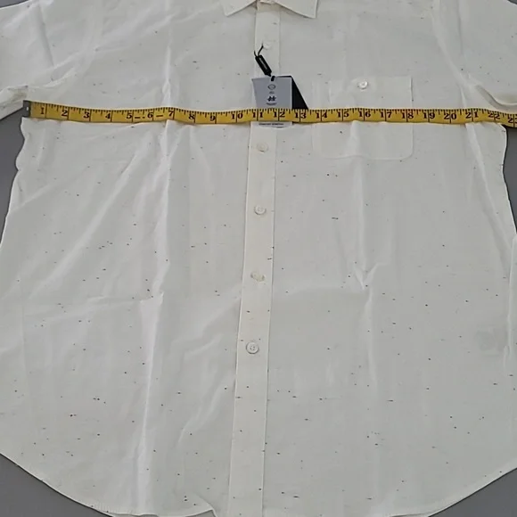 Bugatchi Chalk Speckled Colors Print Classic Fit Size M $149